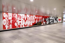 Gokurakugai Manga Surpasses 1.2 Million Copies with Shibuya Station Ad Campaign for Volume 5 Release